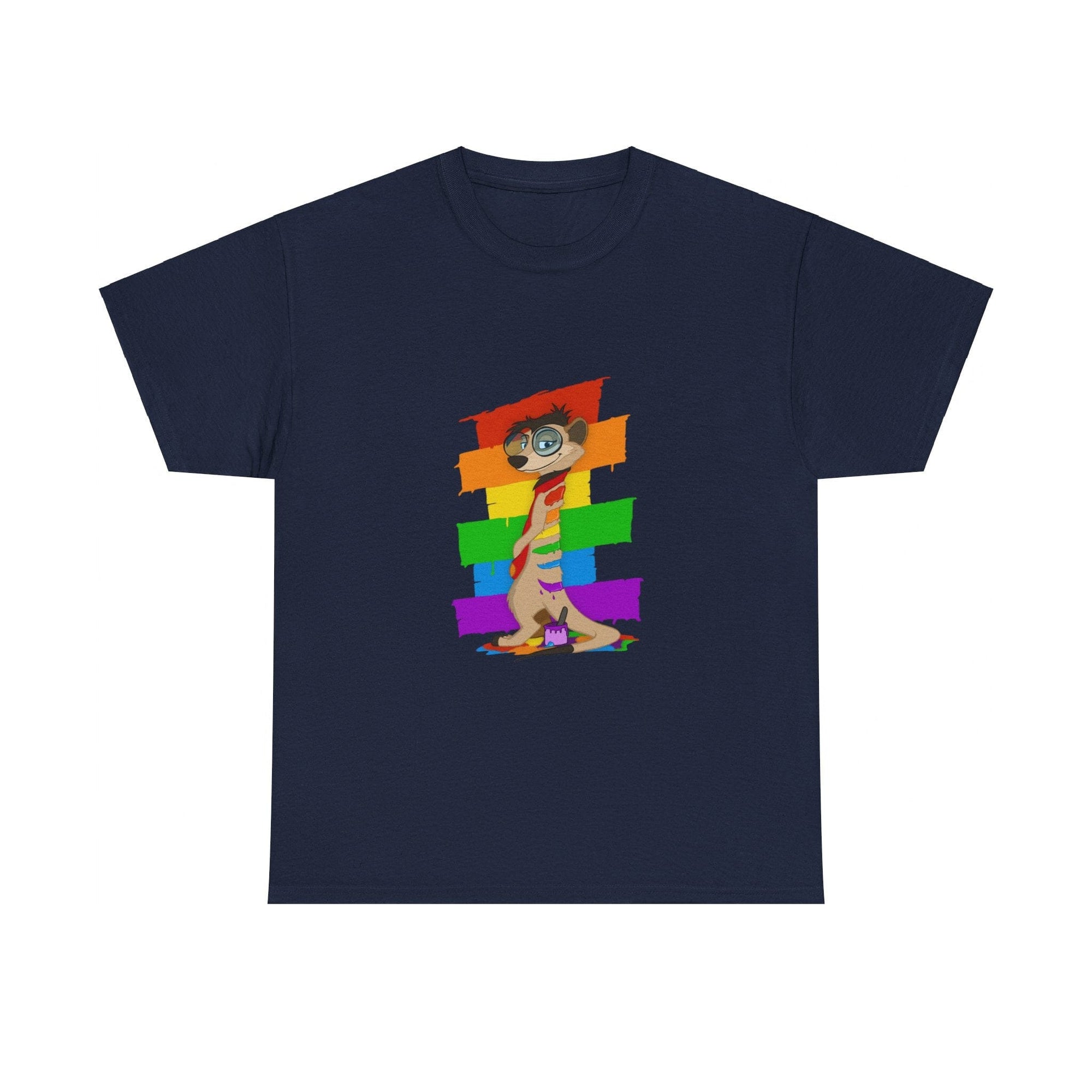 MEERKAT PRIDE - T-Shirt T-Shirt Thabo Meerkat Navy Blue S 