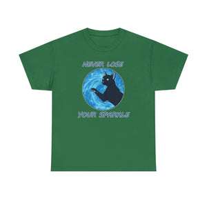 Never Lose Your Sparkle - T-Shirt T-Shirt AFLT-Galaxy Littlepaws Green S 