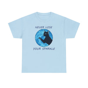Never Lose Your Sparkle - T-Shirt T-Shirt AFLT-Galaxy Littlepaws Light Blue S 