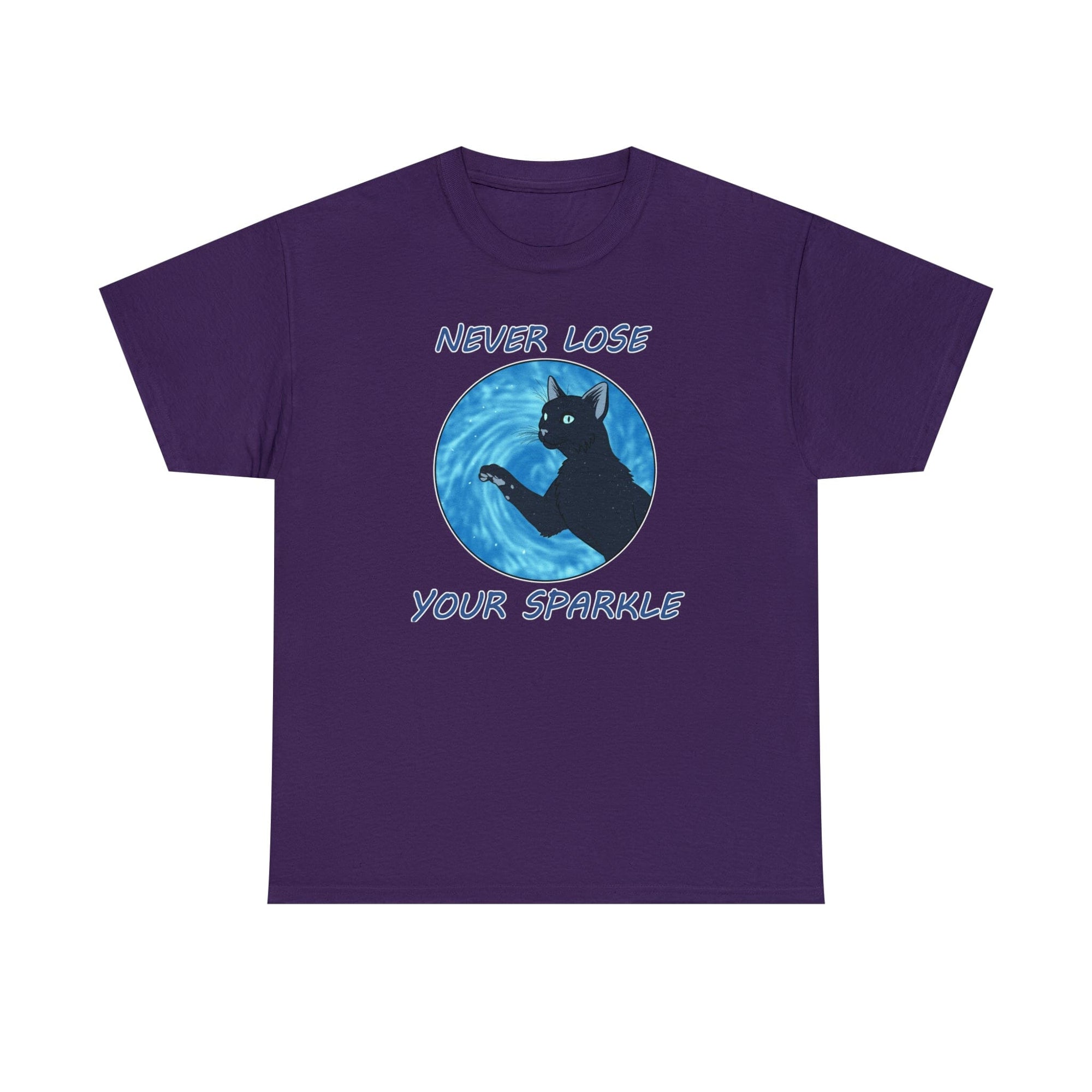 Never Lose Your Sparkle - T-Shirt T-Shirt AFLT-Galaxy Littlepaws Purple S 