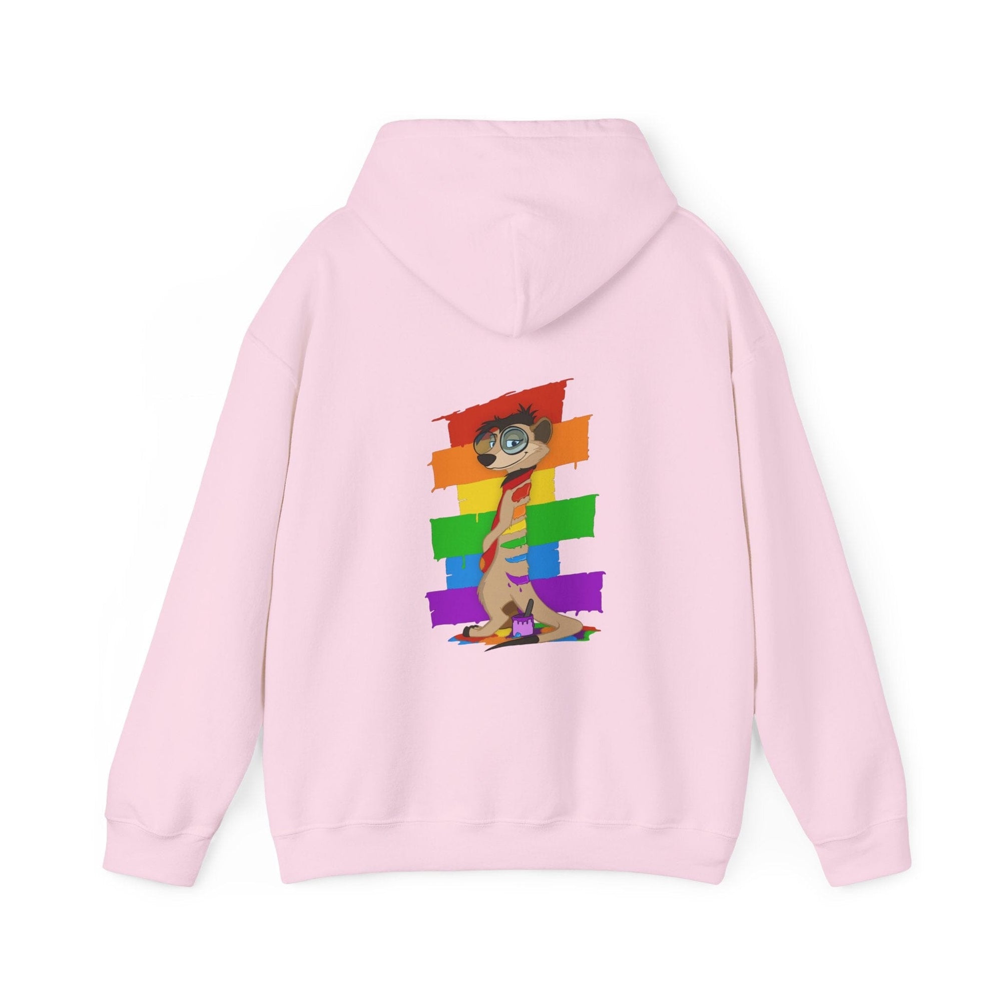 Meerkat Pride - Hoodie Hoodie Thabo Meerkat Light Pink S 