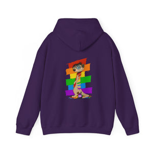 Meerkat Pride - Hoodie Hoodie Thabo Meerkat Purple S 