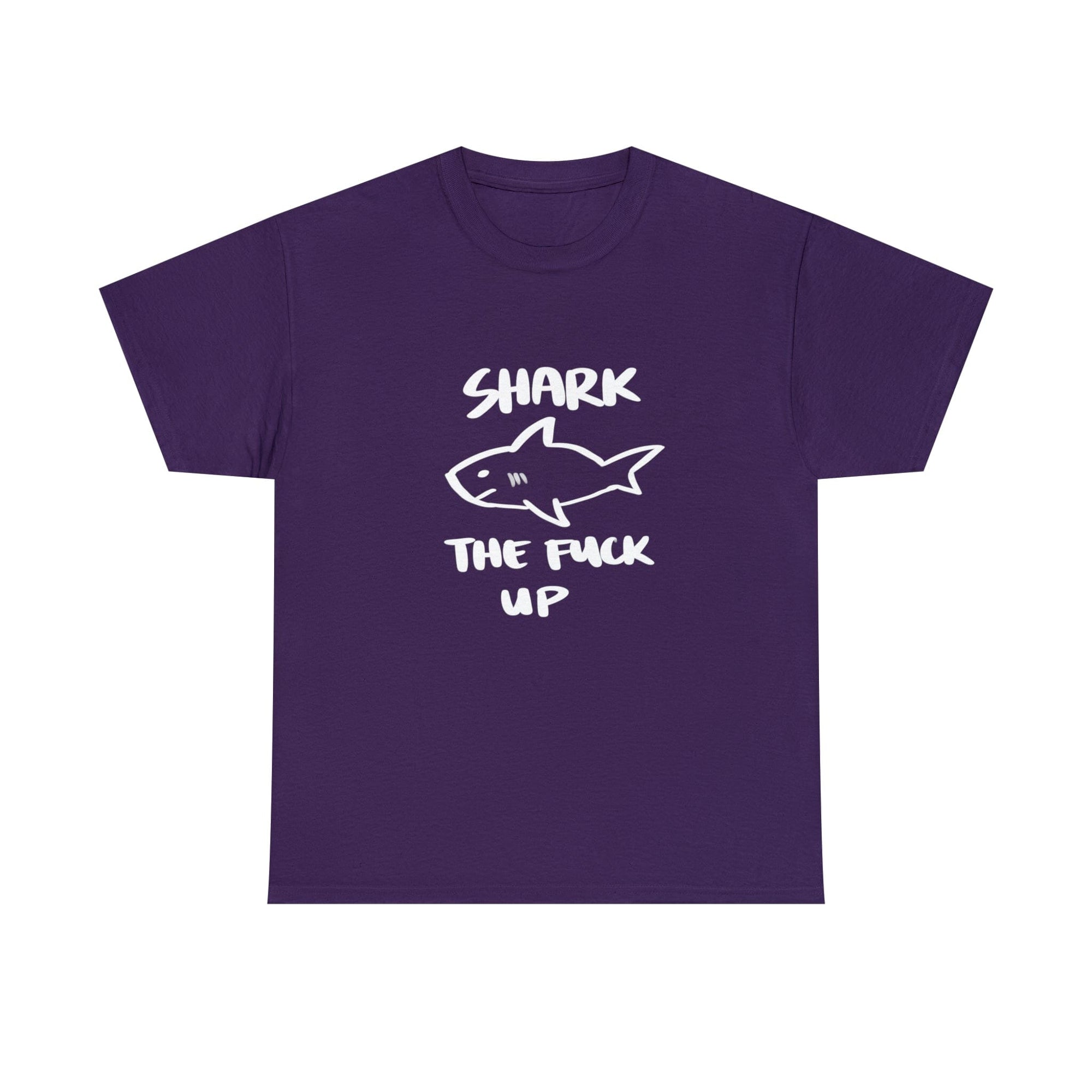 Shark up - T-Shirt T-Shirt Ooka Purple S 