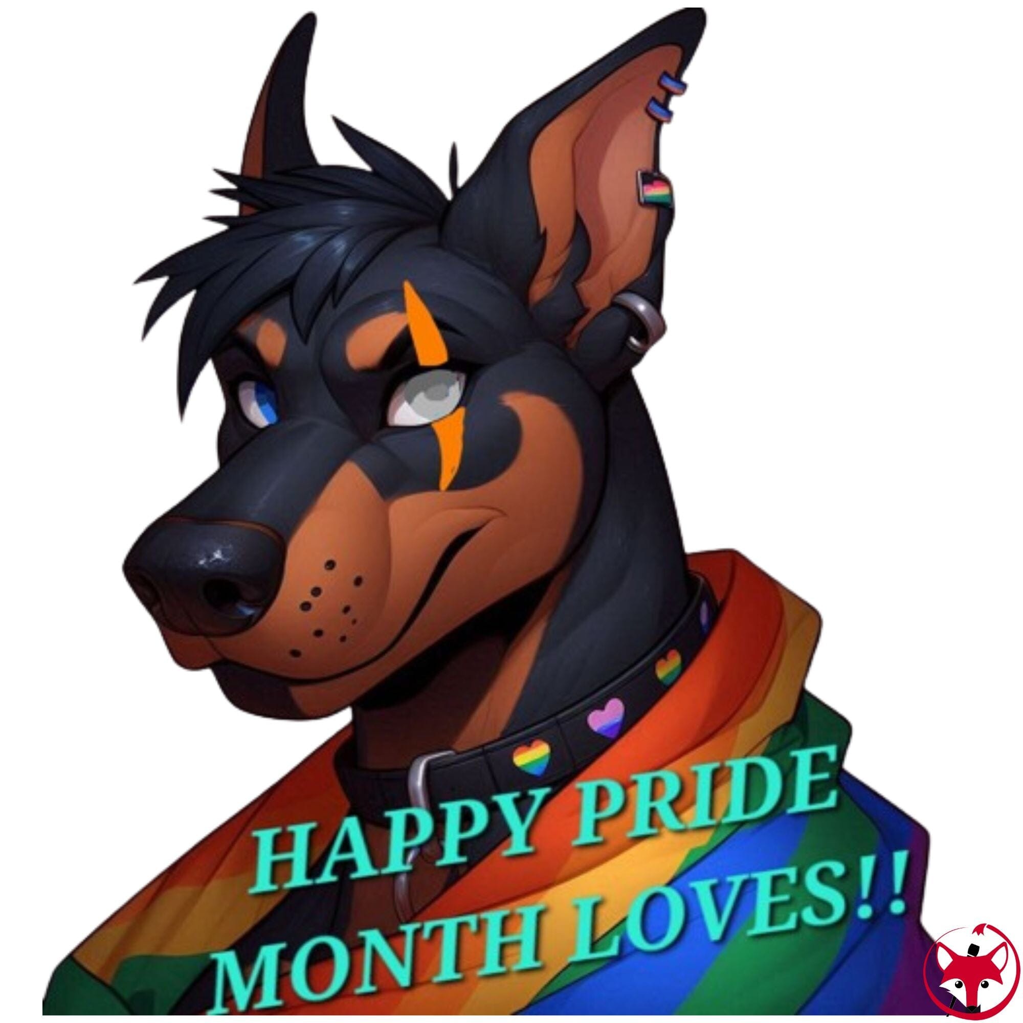 Happy Pride Month!!! - Sticker Sticker AFLT - MrMlemphis 