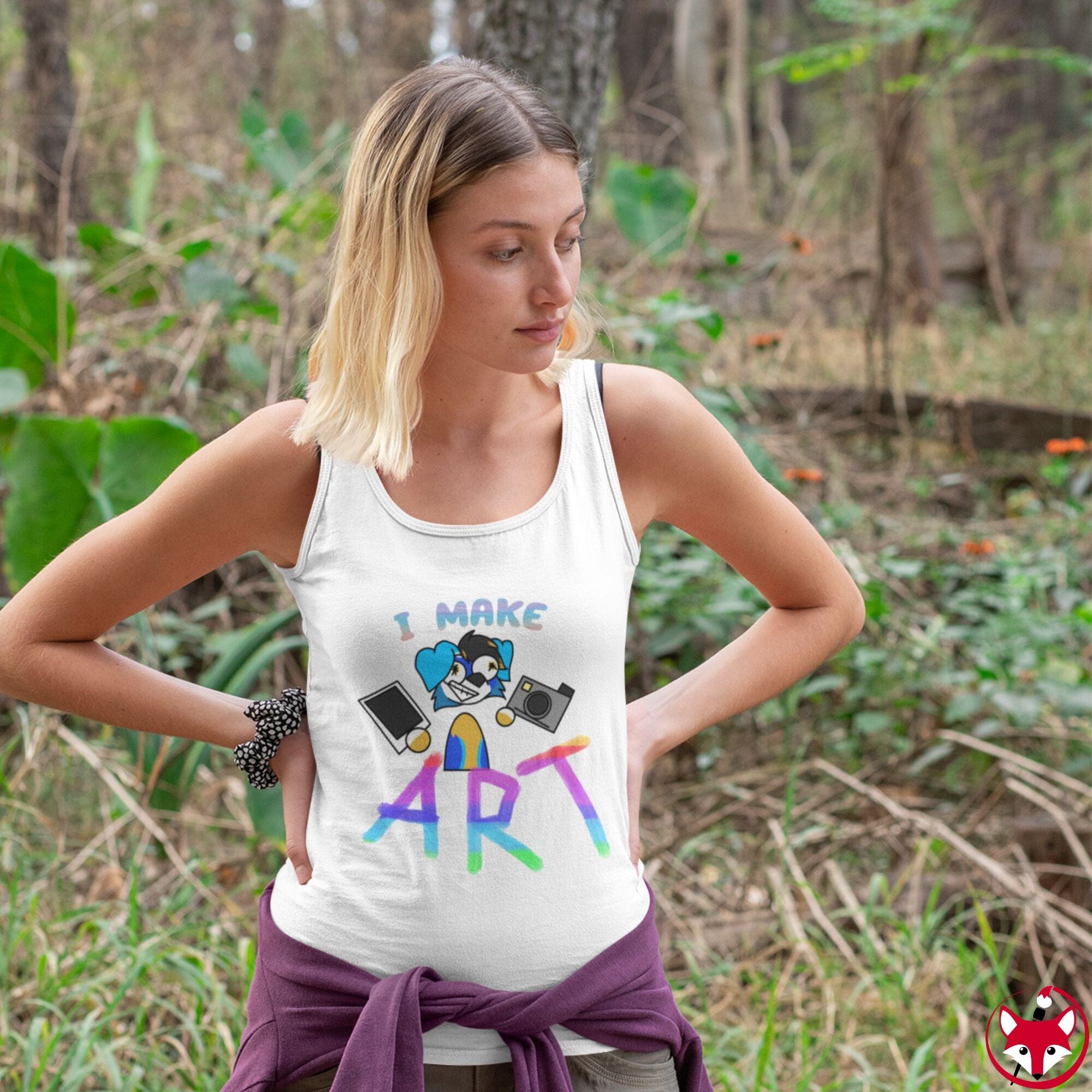 I MAKE ART - Tank Top Tank Top AFLT-Hund The Hound 