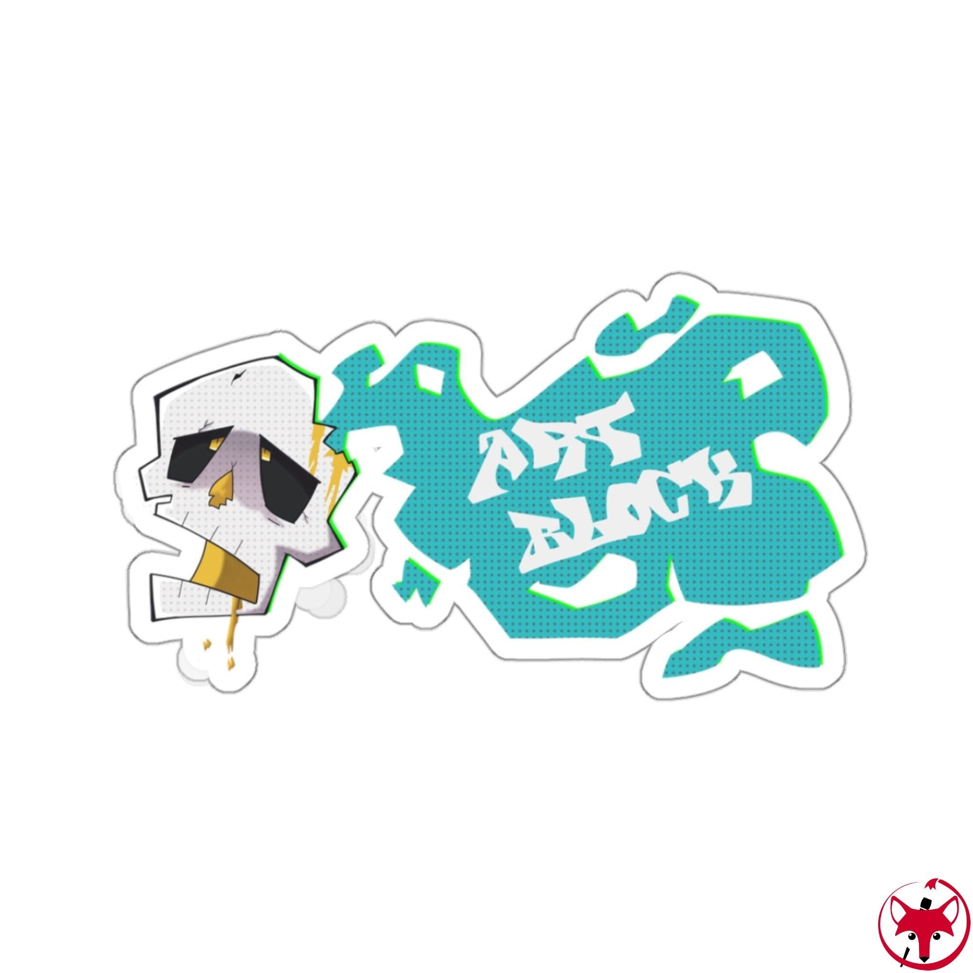 Art block - Sticker Sticker AFLT-DaveyDboi A Pack of 4 stickers 