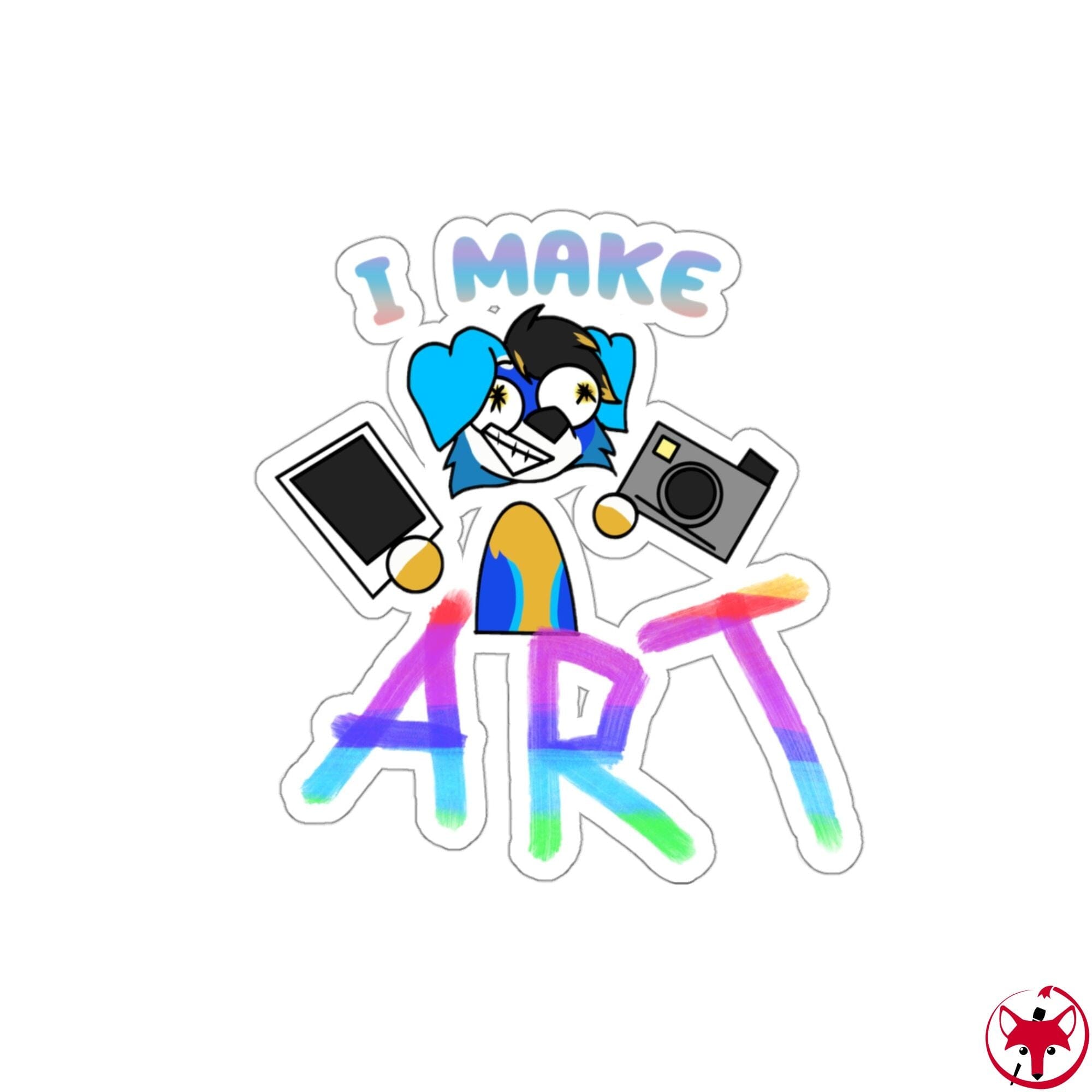 I MAKE ART - Sticker Sticker AFLT-Hund The Hound 