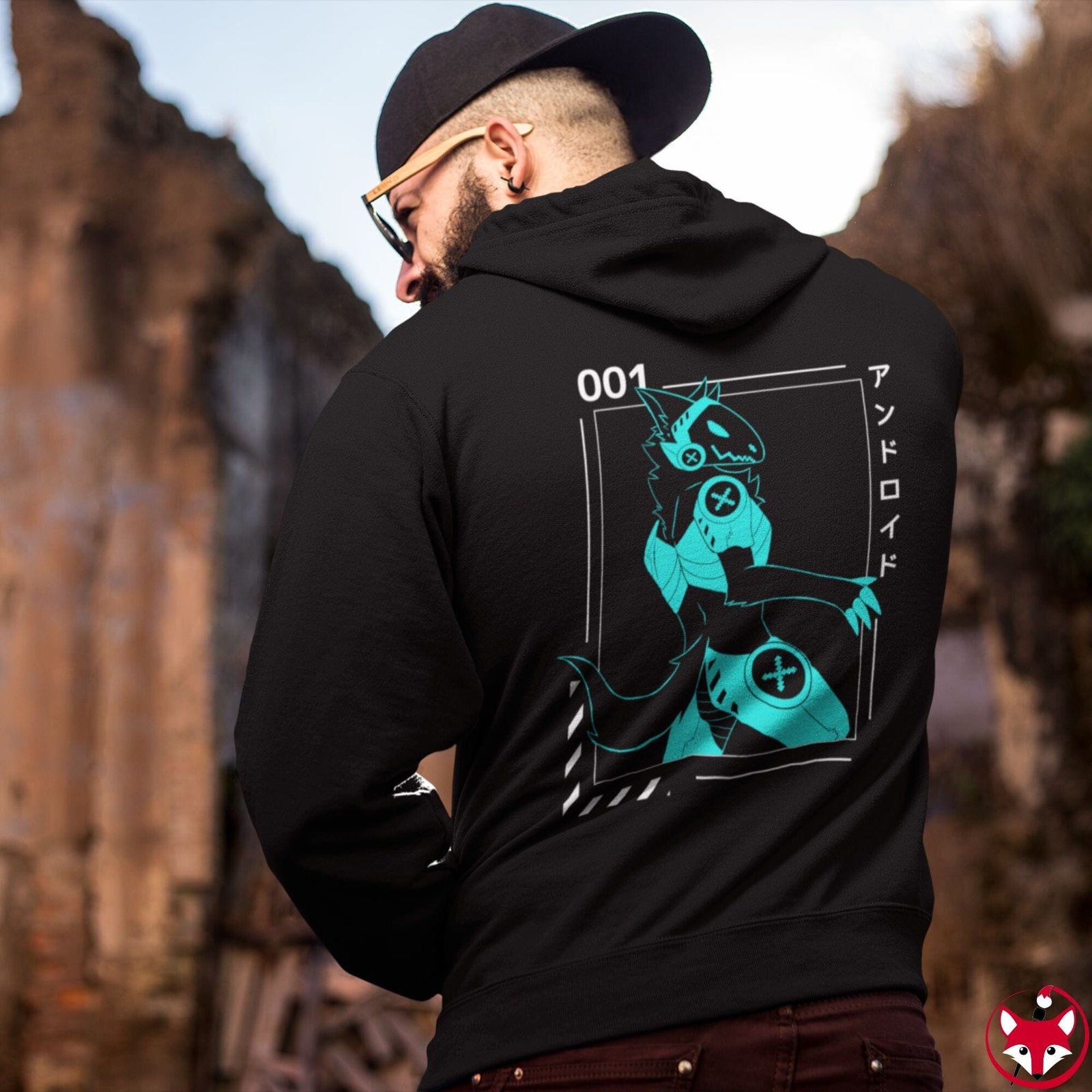 PROTOGEN アンドロイド - Hoodie Hoodie Project Spitfyre 