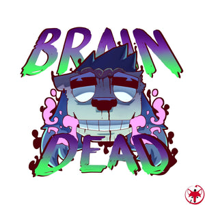 Brain Daed! - Sticker Sticker AFLT-DaveyDboi A Pack of 4 stickers 