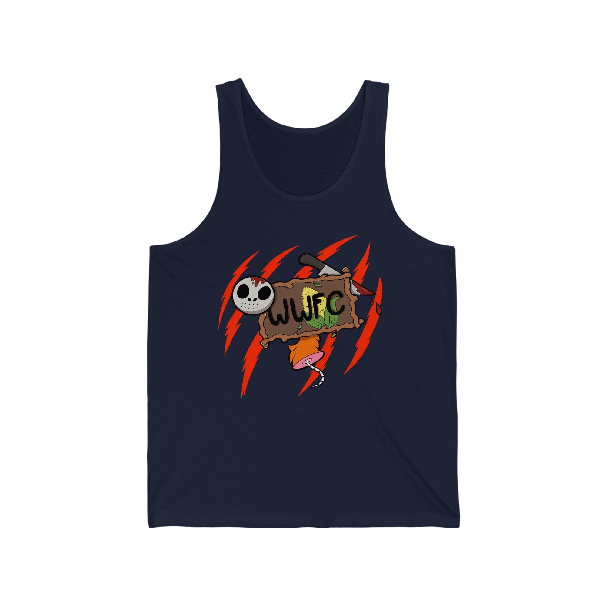 WWFC 2024 : Furries of the Corn - Tank Top Tank Top AFLT-Hund The Hound Navy Blue XS 