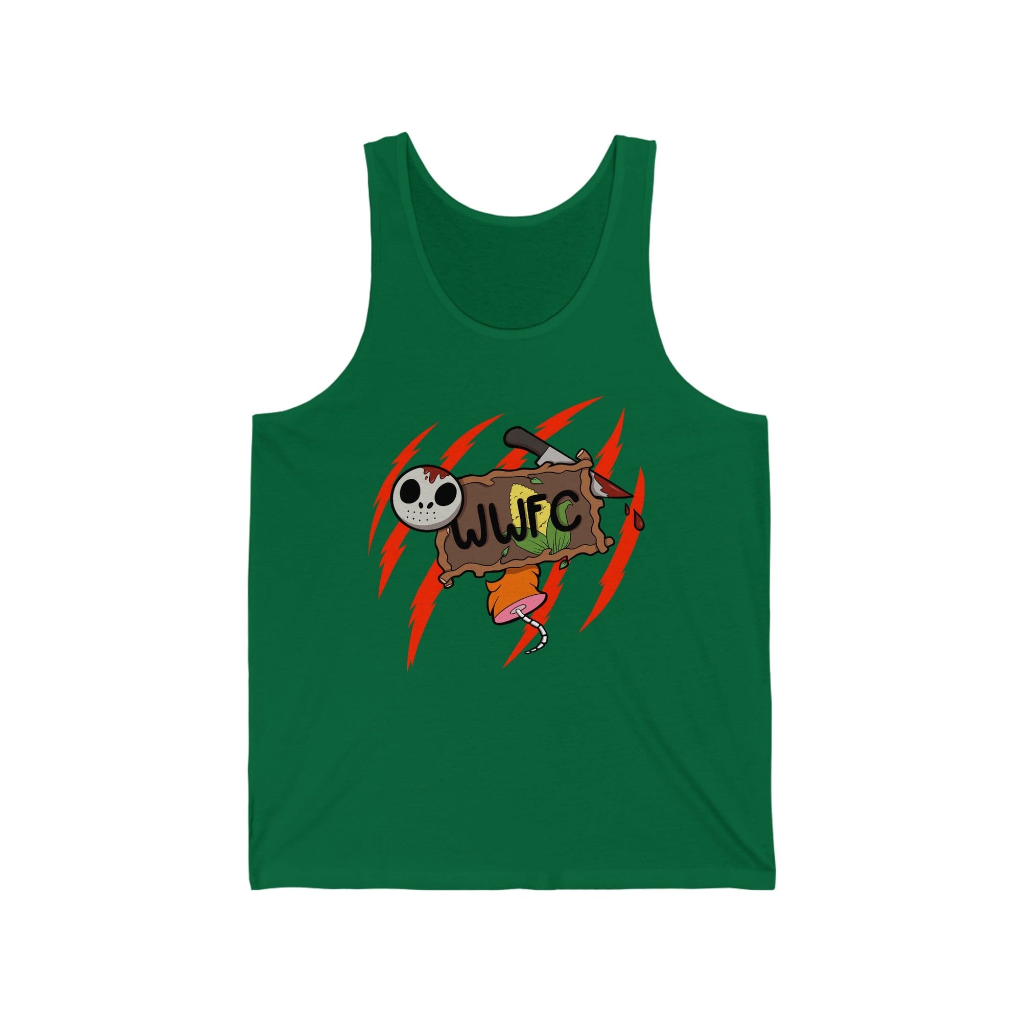 WWFC 2024 : Furries of the Corn - Tank Top Tank Top AFLT-Hund The Hound Green XS 