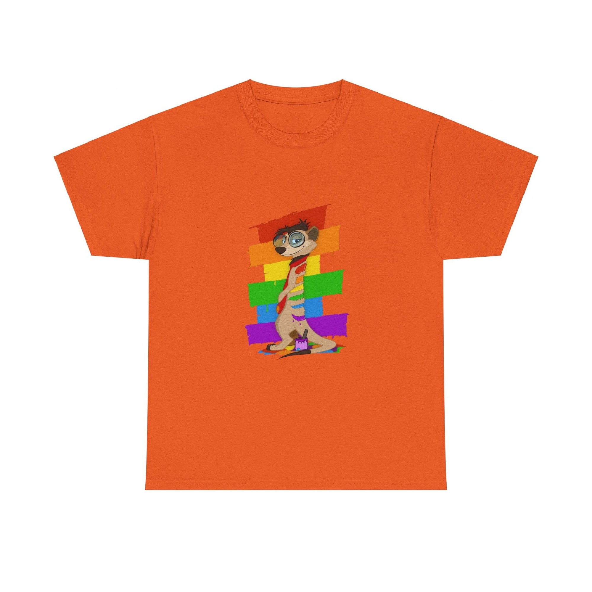 MEERKAT PRIDE - T-Shirt T-Shirt Thabo Meerkat Orange S 