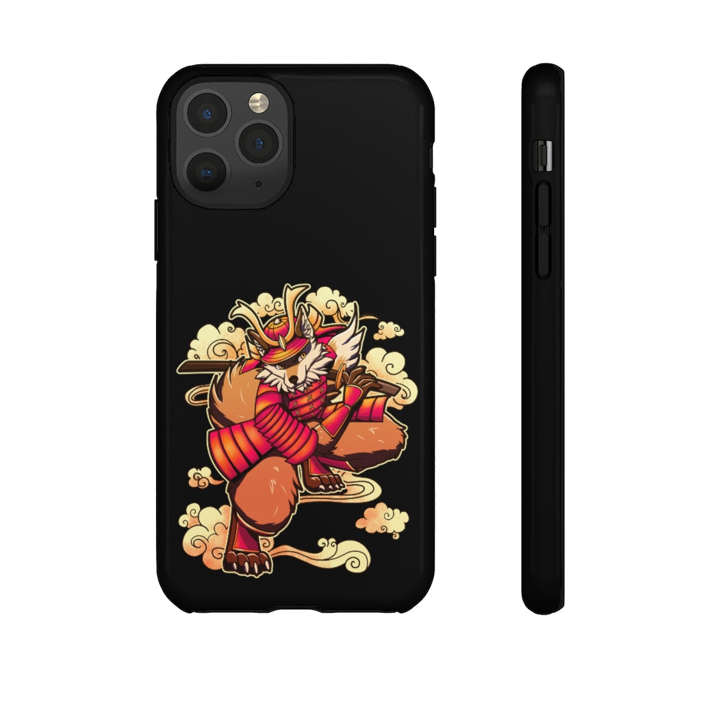 Furry Samurai by Isagu Art - Phone Case Phone Case Artworktee iPhone 11 Pro Glossy 