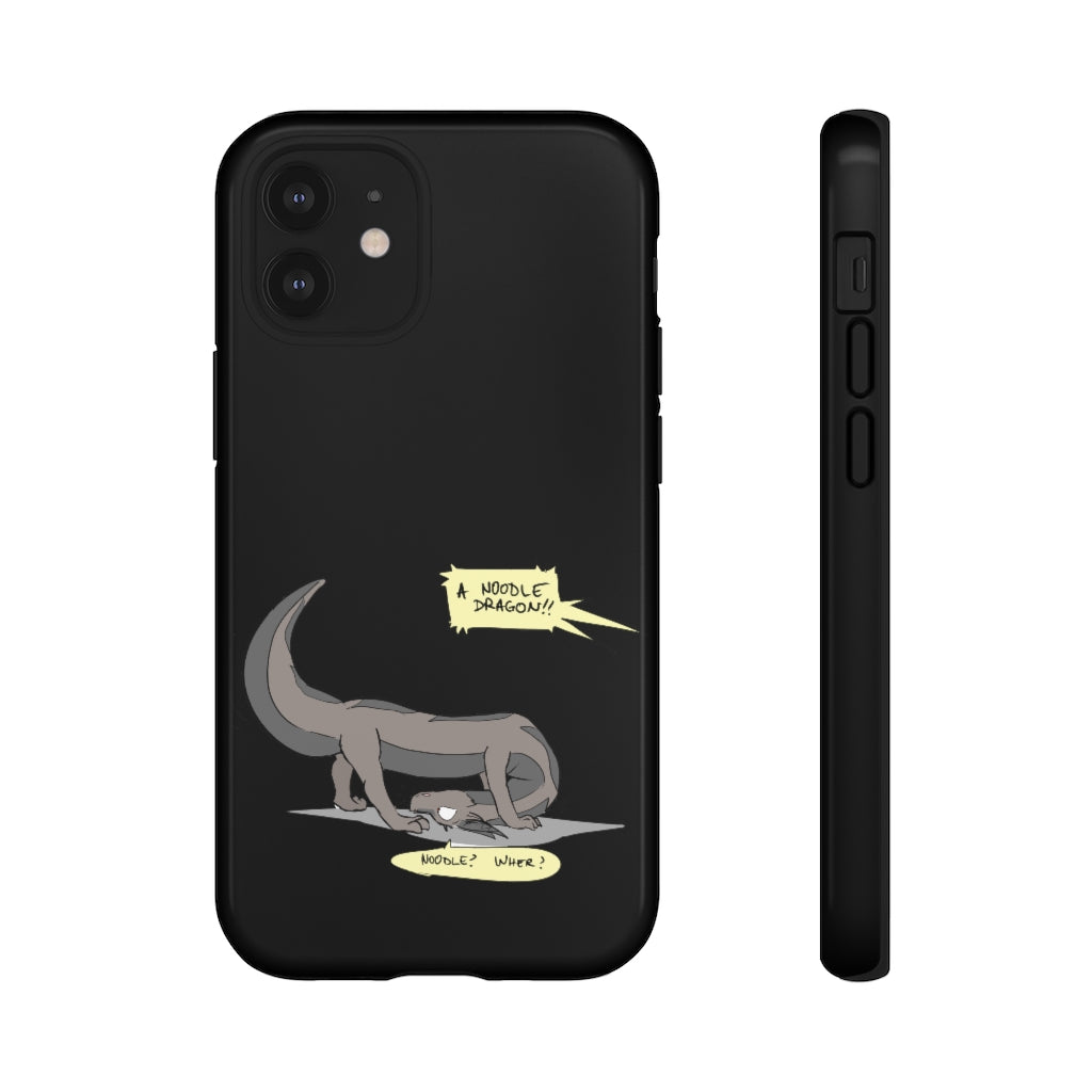 Confused Noodle Dragon - Phone Case Phone Case Zenonclaw iPhone 12 Mini Glossy 