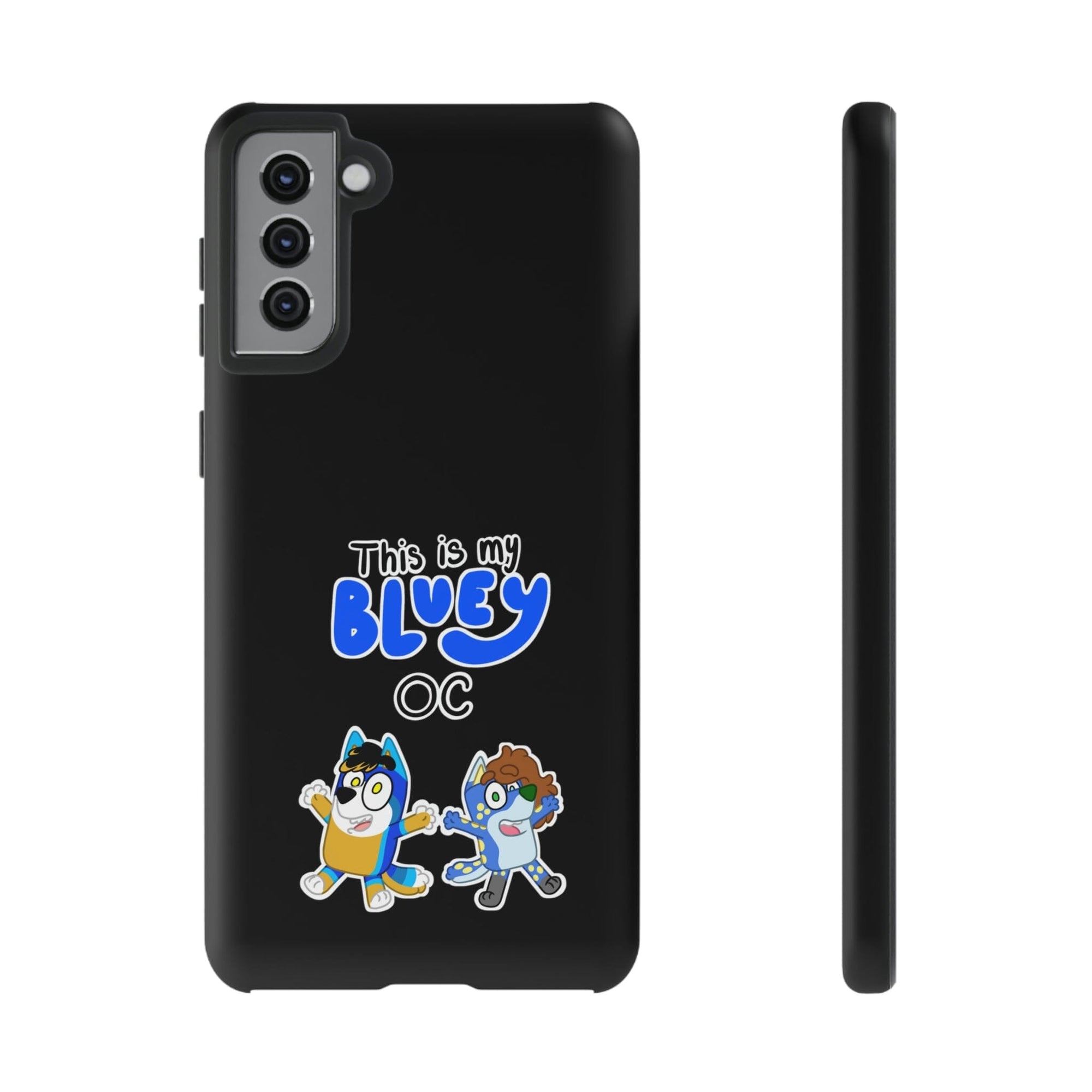 Hund The Hound - This is my Bluey OC - Phone Case Phone Case Printify Samsung Galaxy S21 Plus Matte 