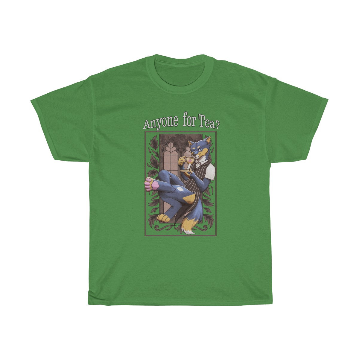 Anyone for Tea? - T-Shirt T-Shirt Artemis Wishfoot Green S 