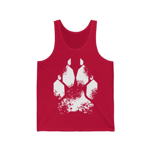 Splash White Canine - Tank Top Tank Top Wexon Red XS 