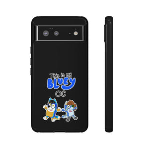Hund The Hound - This is my Bluey OC - Phone Case Phone Case Printify Google Pixel 6 Glossy 