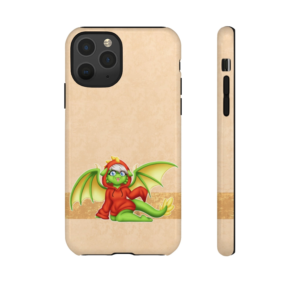 Green Hoodie Dragon by Sabrina Bolivar Phone Case Artworktee iPhone 11 Pro Glossy 