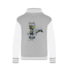 Robot Kitsune-Kyubit - Varsity Jacket Varsity Jacket Lordyan 