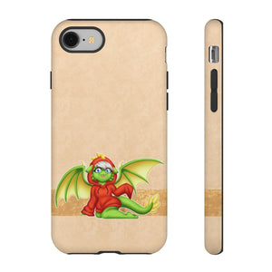 Green Hoodie Dragon by Sabrina Bolivar Phone Case Artworktee iPhone 8 Matte 