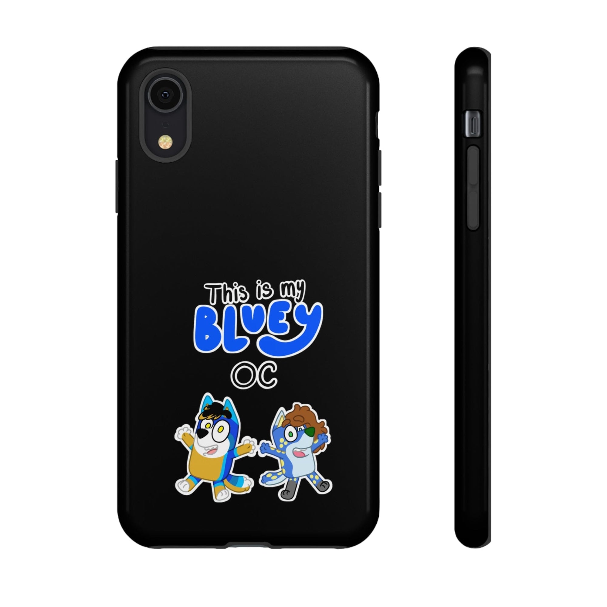Hund The Hound - This is my Bluey OC - Phone Case Phone Case Printify iPhone XR Glossy 