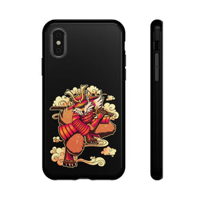 Furry Samurai by Isagu Art - Phone Case Phone Case Artworktee iPhone XS Glossy 