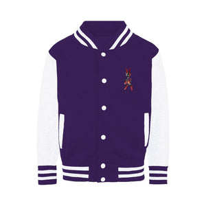 Rabbizorg Hero-Litfur - Varsity Jacket Varsity Jacket Lordyan Purple / White XS 