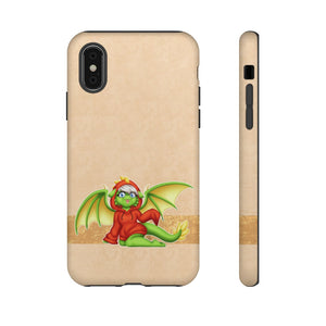 Green Hoodie Dragon by Sabrina Bolivar Phone Case Artworktee iPhone XS Matte 