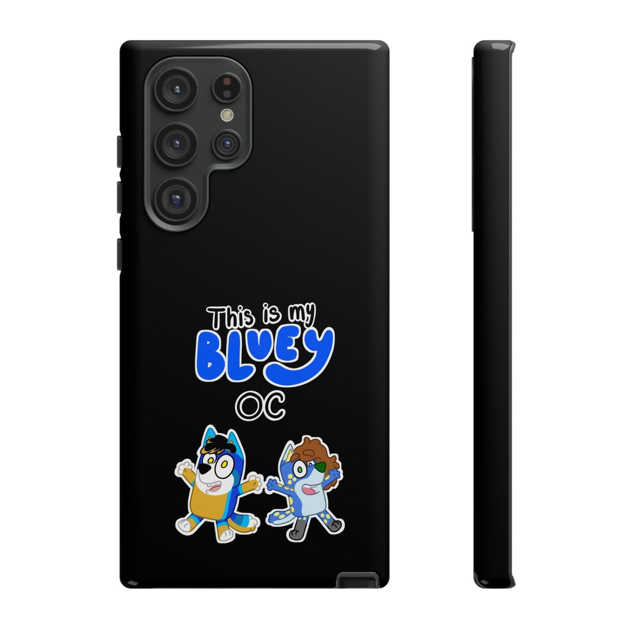 Hund The Hound - This is my Bluey OC - Phone Case Phone Case Printify Samsung Galaxy S22 Ultra Glossy 
