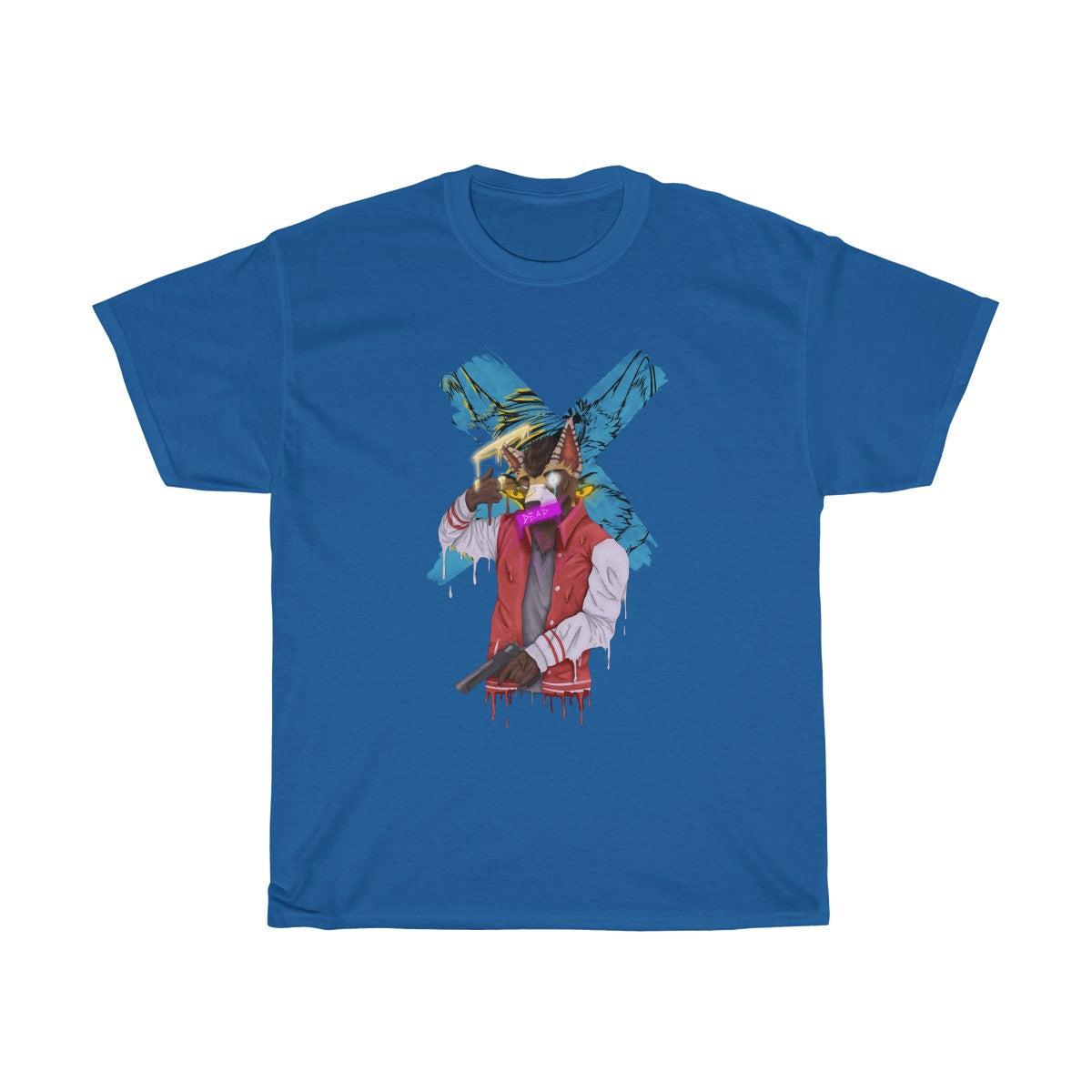 Dead 2 - T-Shirt T-Shirt Corey Coyote Royal Blue S 