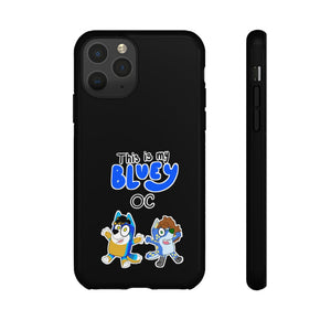 Hund The Hound - This is my Bluey OC - Phone Case Phone Case Printify iPhone 11 Pro Glossy 
