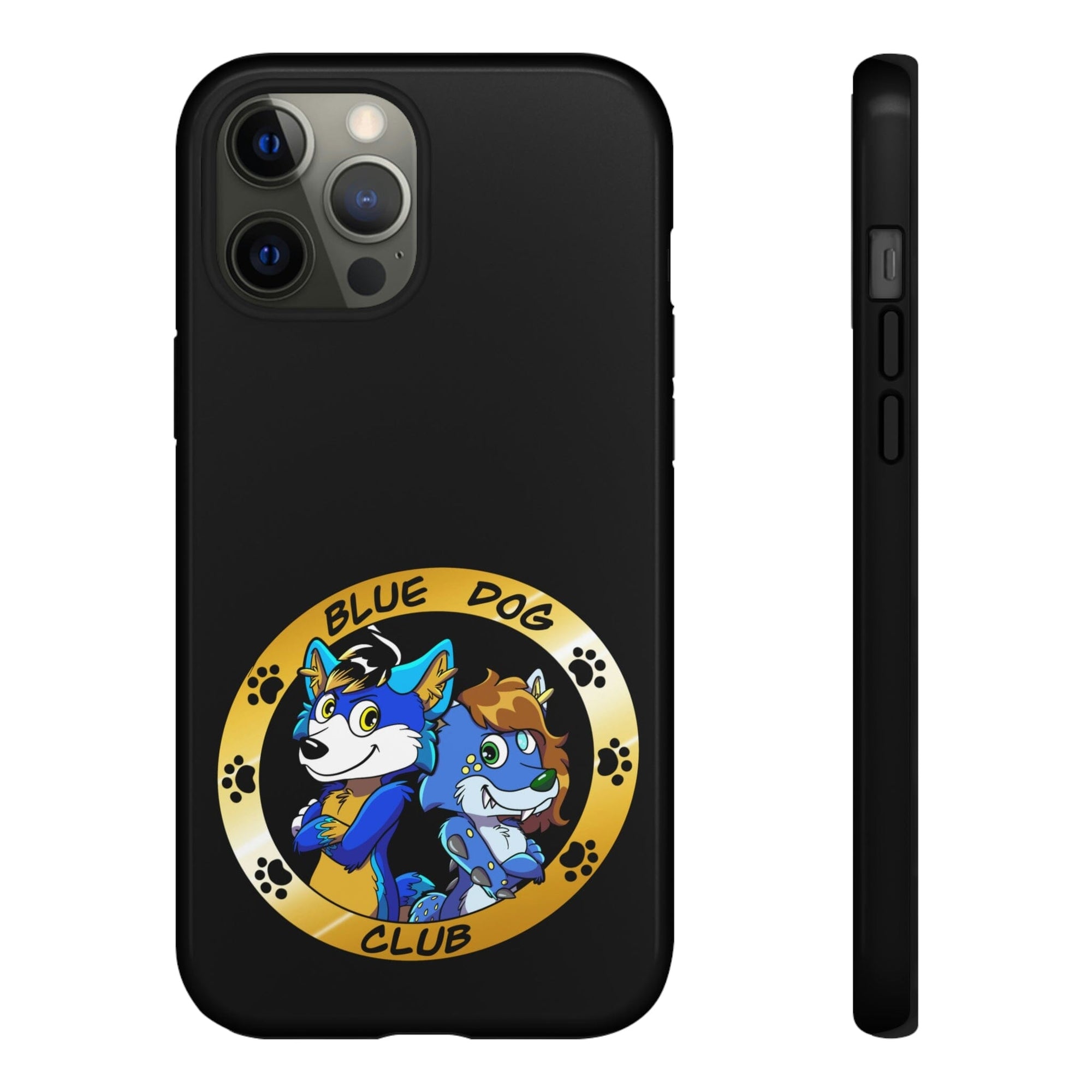 Hund The Hound - Blue Dog Club - Phone Case Phone Case Printify iPhone 12 Pro Max Glossy 