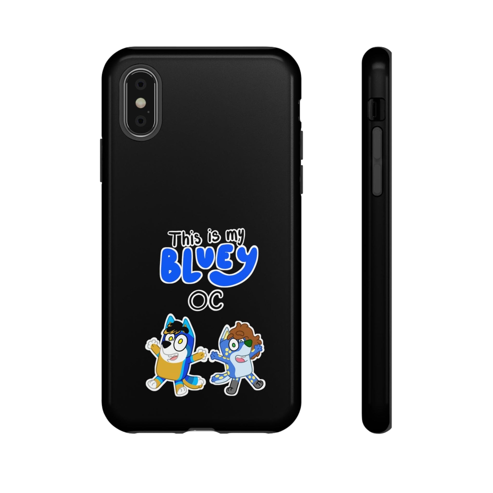Hund The Hound - This is my Bluey OC - Phone Case Phone Case Printify iPhone X Glossy 