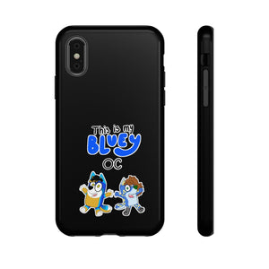 Hund The Hound - This is my Bluey OC - Phone Case Phone Case Printify iPhone XS Glossy 