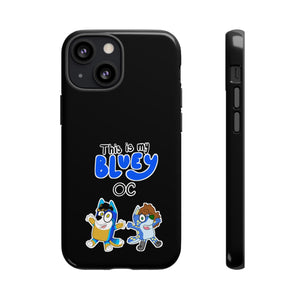 Hund The Hound - This is my Bluey OC - Phone Case Phone Case Printify iPhone 13 Mini Glossy 
