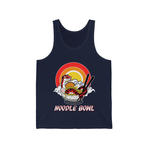 Noodle Bowl - Tank Top Tank Top Crunchy Crowe Navy Blue XS 