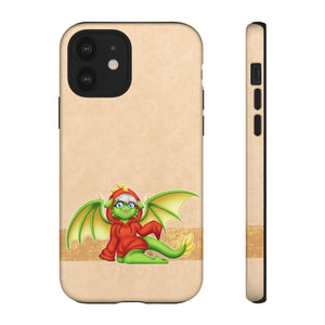 Green Hoodie Dragon by Sabrina Bolivar Phone Case Artworktee iPhone 12 Glossy 