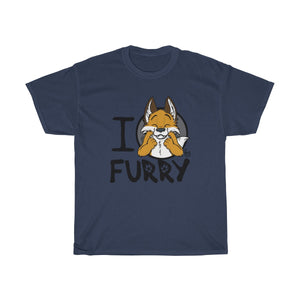 I Fox Furry - T-Shirt T-Shirt Paco Panda Navy Blue S 