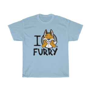 I Fox Furry - T-Shirt T-Shirt Paco Panda Light Blue S 