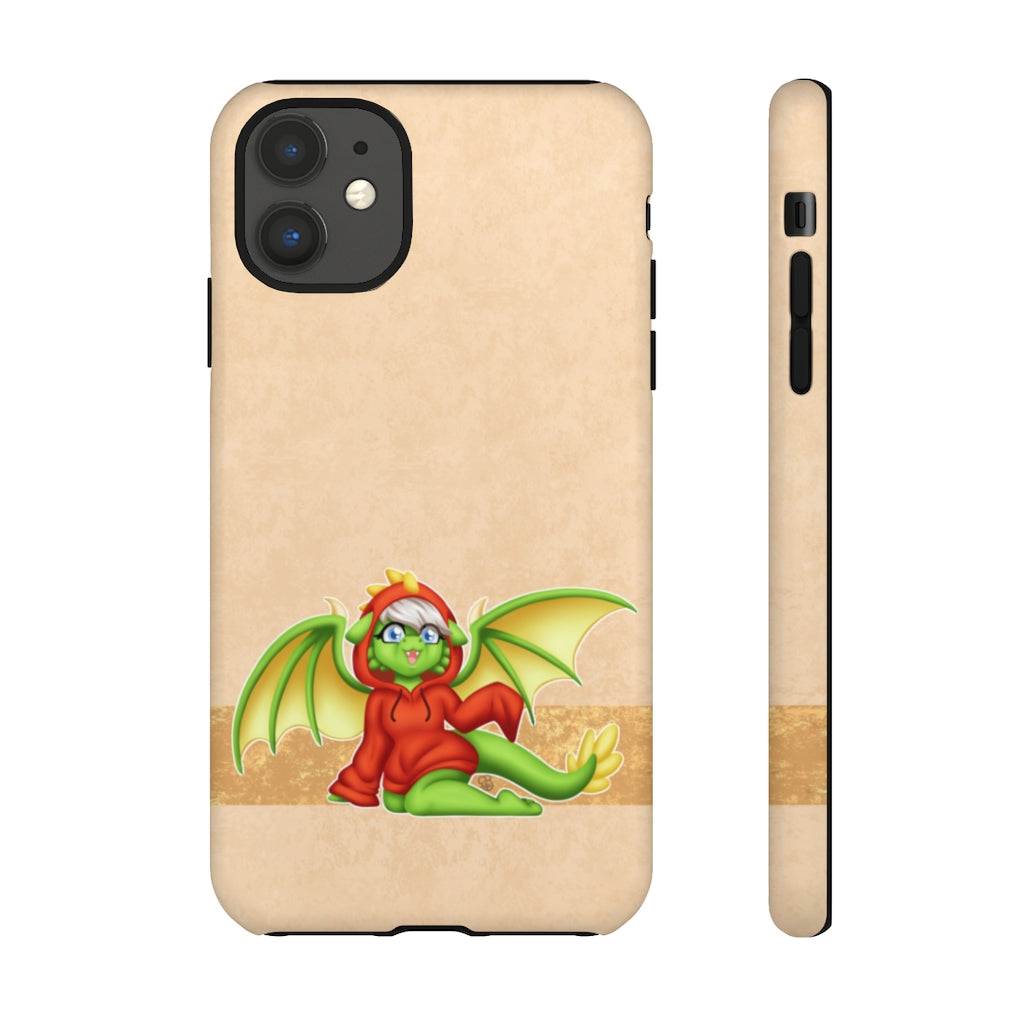 Green Hoodie Dragon by Sabrina Bolivar Phone Case Artworktee iPhone 11 Matte 