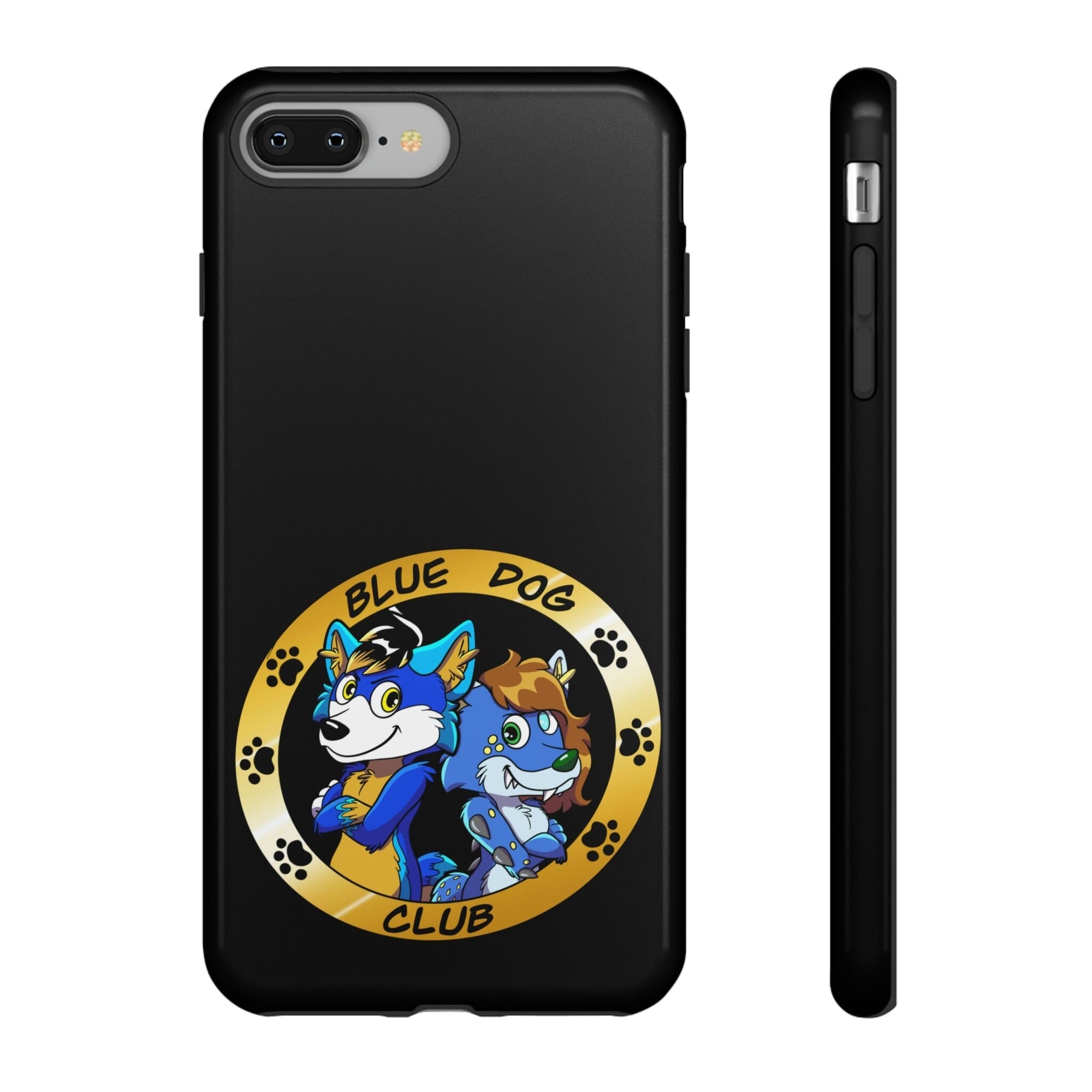 Hund The Hound - Blue Dog Club - Phone Case Phone Case Printify iPhone 8 Plus Glossy 