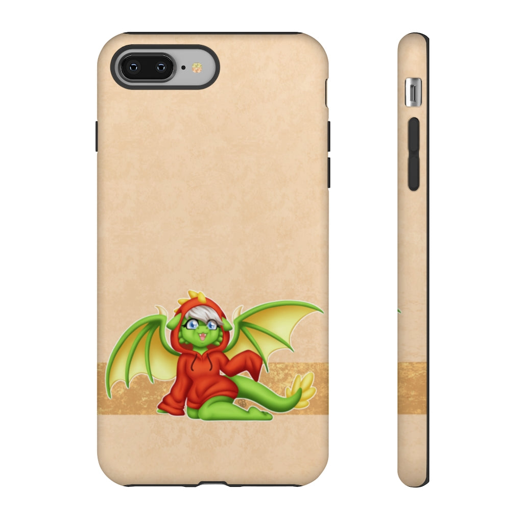 Green Hoodie Dragon by Sabrina Bolivar Phone Case Artworktee iPhone 8 Plus Matte 