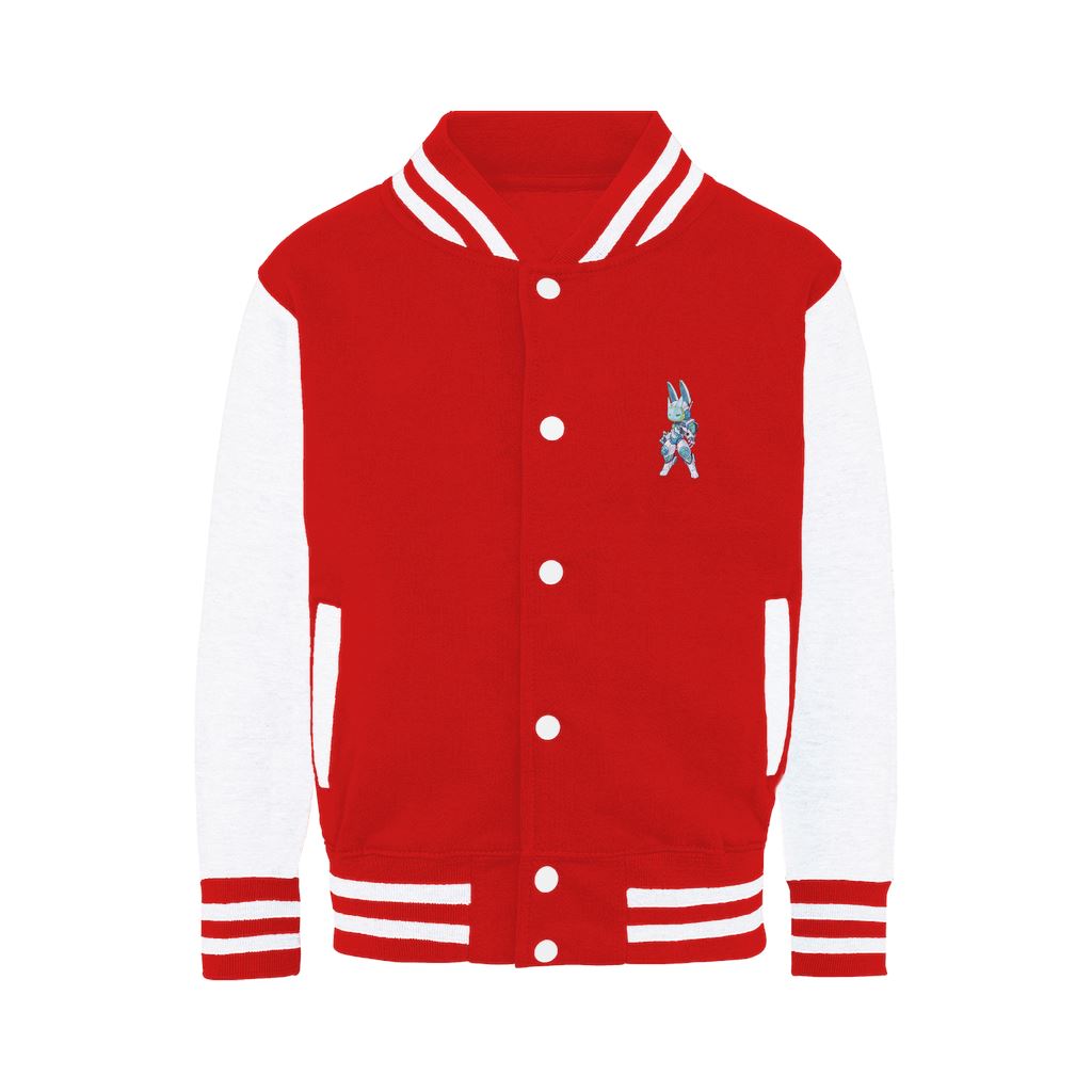 Rabbizorg Hero-Snowcube - Varsity Jacket Varsity Jacket Lordyan Fire Red / White XS 