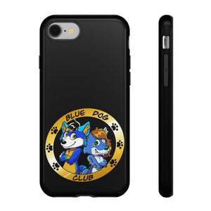 Hund The Hound - Blue Dog Club - Phone Case Phone Case Printify iPhone 8 Glossy 