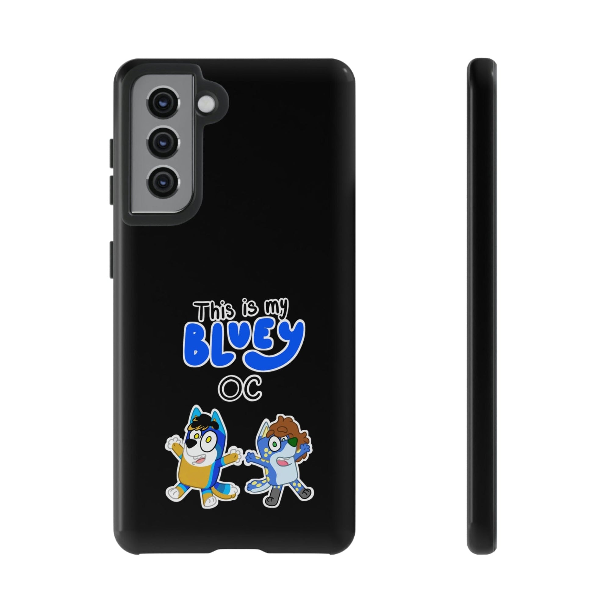 Hund The Hound - This is my Bluey OC - Phone Case Phone Case Printify Samsung Galaxy S21 Glossy 