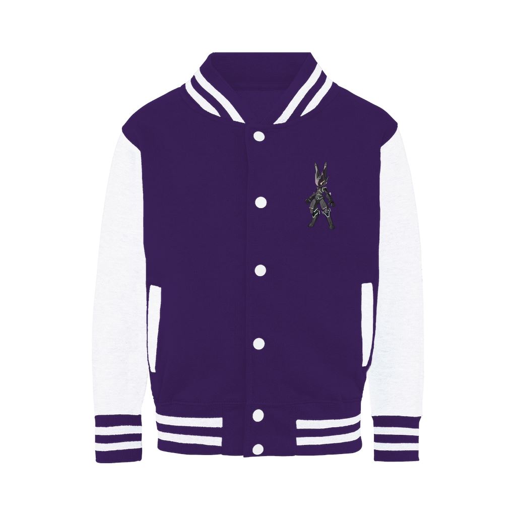 Rabbizorg Hero-Prism - Varsity Jacket Varsity Jacket Lordyan Purple / White XS 