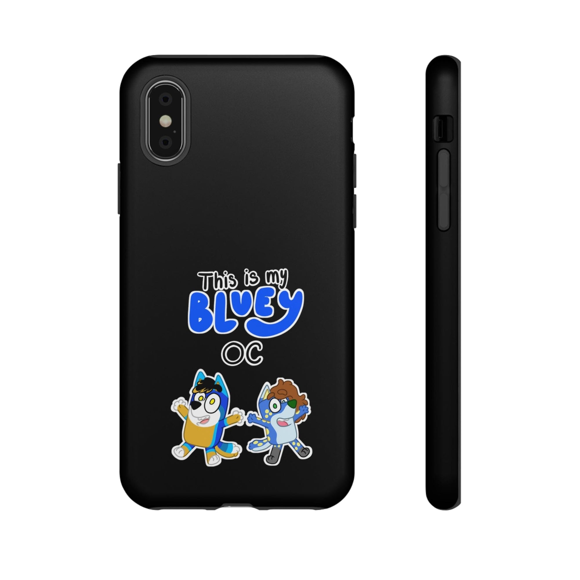 Hund The Hound - This is my Bluey OC - Phone Case Phone Case Printify iPhone X Matte 