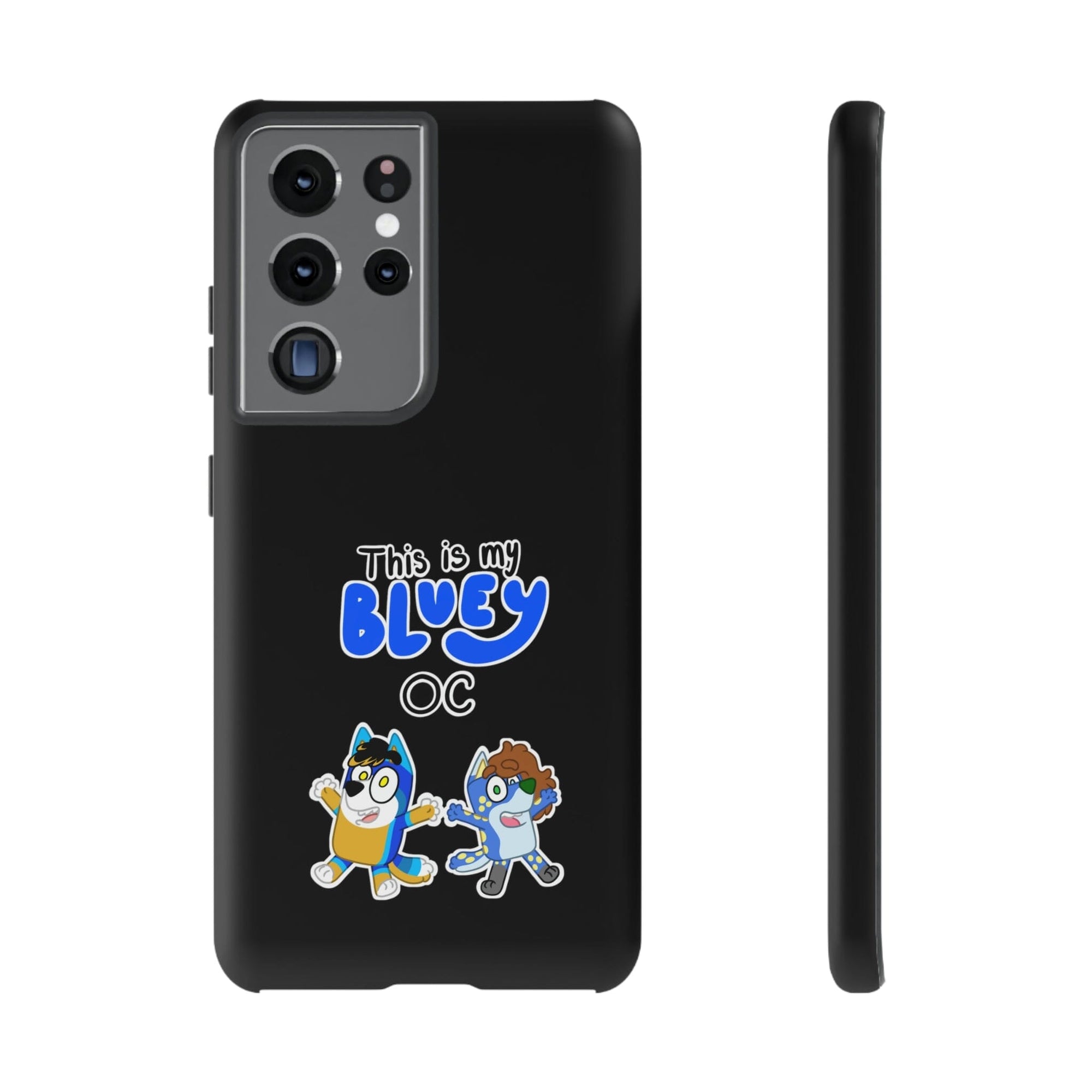 Hund The Hound - This is my Bluey OC - Phone Case Phone Case Printify Samsung Galaxy S21 Ultra Matte 