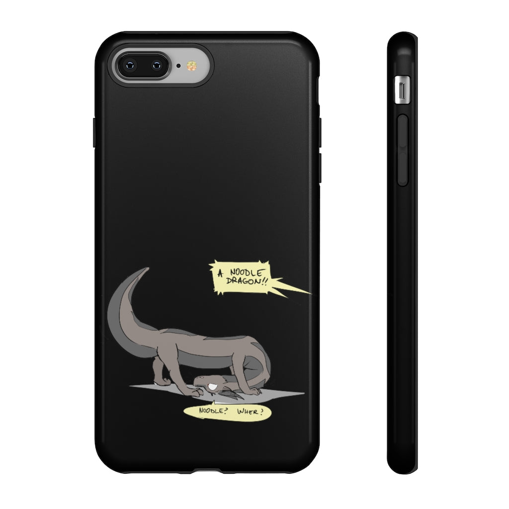 Confused Noodle Dragon - Phone Case Phone Case Zenonclaw iPhone 8 Plus Glossy 